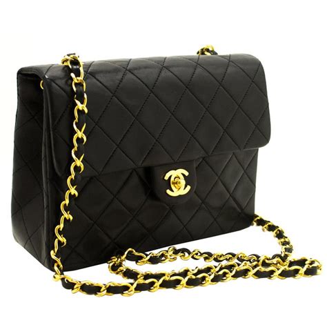 chanel small quilted shoulder bag|Chanel cross body bag mini.